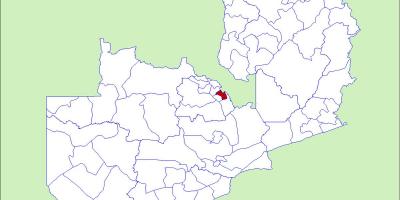 नक्शे के ndola जाम्बिया