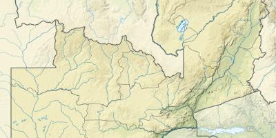 नक्शे के ज़ाम्बिया नदी 